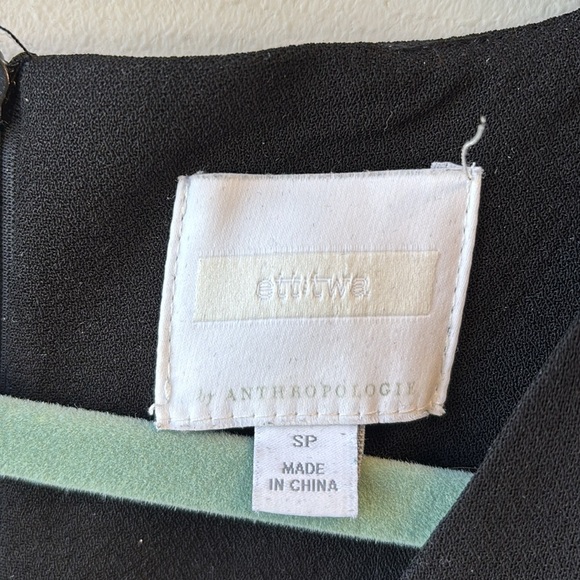 Anthropologie Black pant romper SP - Picture 3 of 4